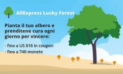 Aliexpress: Lucky Forest, guida per vincere tante monete