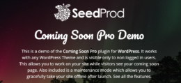 Impostare Coming Soon per un nuovo sito su WordPress