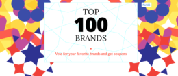 Top 100 Brands: Vota e ricevi Coupon su Aliexpress